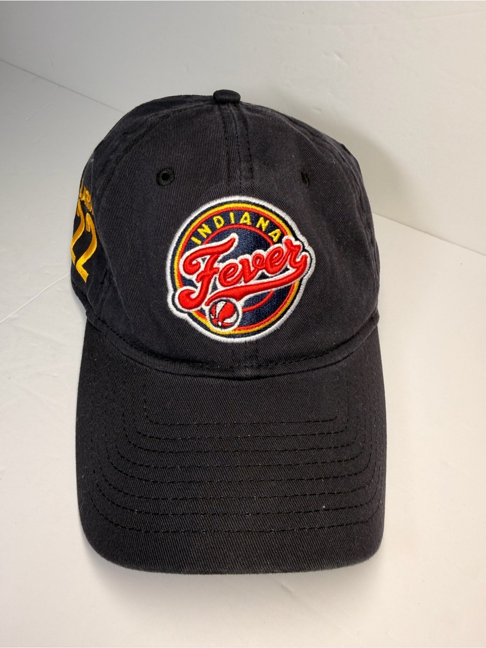 New Era 9TWENTY Indiana Fever Caitlin Clark Navy Adjustable Hat - Sidepatch #22